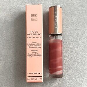🎨 GIVENCHY | ROSE PERFECTO HYDRATING TINTED LIP BALM & GLOSS